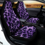 Purple And Black Cheetah Print Universal Fit Car Seat Covers 102422
