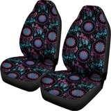 Purple And Blue Dream Catcher Print Universal Fit Car Seat Covers 102422
