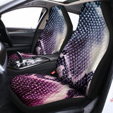 Purple And Blue Snakeskin Print Universal Fit Car Seat Covers 102422