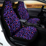 Purple And Pink Leopard Print Universal Fit Car Seat Covers 102422