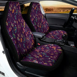 Purple Bohemian Dream Catcher Print Universal Fit Car Seat Covers 102422