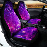 Purple Bursting Galaxy Space Print Universal Fit Car Seat Covers 102422