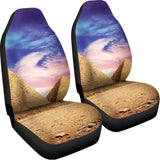 Purple Cloud Pyramid Print Universal Fit Car Seat Covers 102422