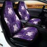 Purple Gemini Zodiac Pattern Print Universal Fit Car Seat Covers 102422