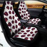Purple Halloween Pumpkin Pattern Print Universal Fit Car Seat Covers 102422