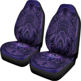 Purple Hamsa Hand Print Universal Fit Car Seat Covers 102422