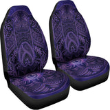 Purple Hamsa Hand Print Universal Fit Car Seat Covers 102422