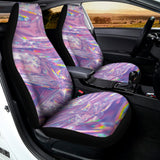 Purple Holographic Print Universal Fit Car Seat Covers 102422
