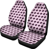 Purple Holy Bible Pattern Print Universal Fit Car Seat Covers 102422