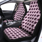 Purple Holy Bible Pattern Print Universal Fit Car Seat Covers 102422