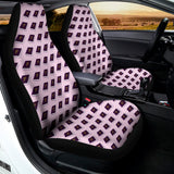 Purple Holy Bible Pattern Print Universal Fit Car Seat Covers 102422