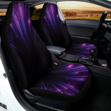 Purple Hyperspace Print Universal Fit Car Seat Covers 102422