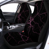 Purple Lightning Print Universal Fit Car Seat Covers 102422
