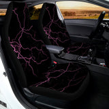 Purple Lightning Print Universal Fit Car Seat Covers 102422