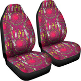 Purple Native Dream Catcher Print Universal Fit Car Seat Covers 102422