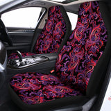 Purple Paisley Pattern Print Universal Fit Car Seat Covers 102422