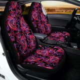 Purple Paisley Pattern Print Universal Fit Car Seat Covers 102422