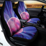 Purple Plasma Ball Print Universal Fit Car Seat Covers 102422