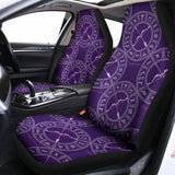 Purple Sagittarius Zodiac Pattern Print Universal Fit Car Seat Covers 102422
