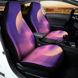 Purple Sky And Full Moon Print Universal Fit Car Seat Covers 102422