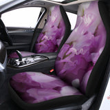 Purple Sweet Pea Print Universal Fit Car Seat Covers 102422