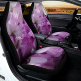 Purple Sweet Pea Print Universal Fit Car Seat Covers 102422