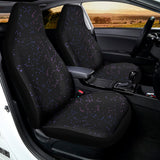 Purple Zodiac Stars Pattern Print Universal Fit Car Seat Covers 102422