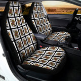 Queen Of Spades Pattern Print Universal Fit Car Seat Covers 102422