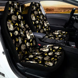 Raccoon And Banana Pattern Print Universal Fit Car Seat Covers 102422