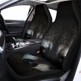 Raccoon Portrait Print Universal Fit Car Seat Covers 102422