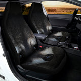 Raccoon Portrait Print Universal Fit Car Seat Covers 102422