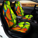 Rainbow Butterfly Pattern Print Universal Fit Car Seat Covers 102422