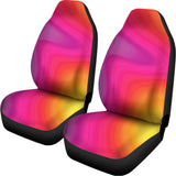 Rainbow Flow Print Universal Fit Car Seat Covers 102422