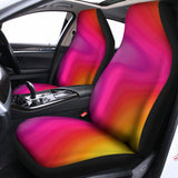 Rainbow Flow Print Universal Fit Car Seat Covers 102422