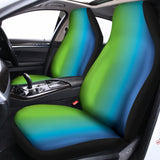 Rainbow Gradient Print Universal Fit Car Seat Covers 102422