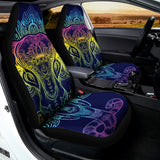 Rainbow Indian Elephant Print Universal Fit Car Seat Covers 102422