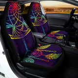 Rainbow Native Dream Catcher Print Universal Fit Car Seat Covers 102422