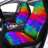 Rainbow Palm Tree Pattern Print Universal Fit Car Seat Covers 102422