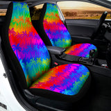 Rainbow Palm Tree Pattern Print Universal Fit Car Seat Covers 102422