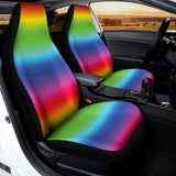 Rainbow Print Universal Fit Car Seat Covers 102422