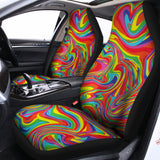 Rainbow Rave Print Universal Fit Car Seat Covers 102422