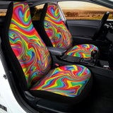Rainbow Rave Print Universal Fit Car Seat Covers 102422