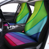 Rainbow Shades Print Universal Fit Car Seat Covers 102422