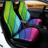 Rainbow Shades Print Universal Fit Car Seat Covers 102422