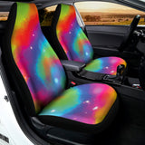 Rainbow Spiral Tie Dye Print Universal Fit Car Seat Covers 102422