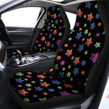 Rainbow Stars Pattern Print Universal Fit Car Seat Covers 102422
