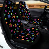 Rainbow Stars Pattern Print Universal Fit Car Seat Covers 102422