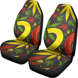 Rasta 420 Print Universal Fit Car Seat Covers 102422