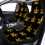 Rasta Flag Pattern Print Universal Fit Car Seat Covers 102422