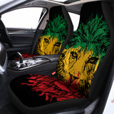 Rasta Lion Print Universal Fit Car Seat Covers 102422